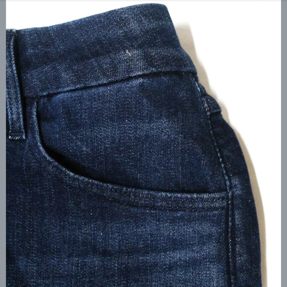 3X1 NYC W3 DARK BLUE COTTON STRETCH JEANS SKINNY - Picture 3 of 7